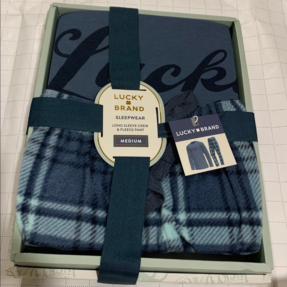 lucky brand pajama pants men's size M